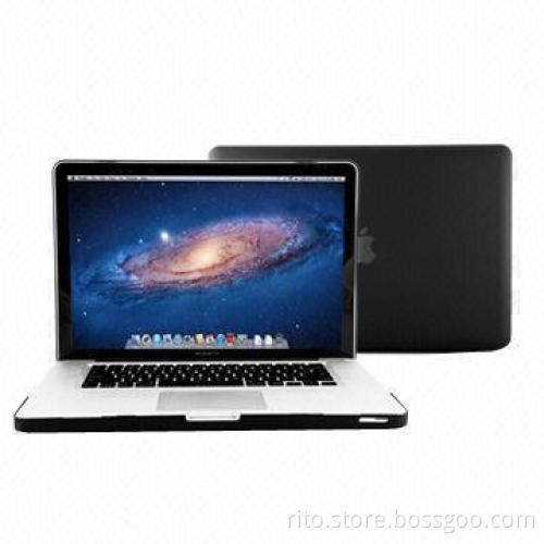Classical Black Color Silicone Hard Shell for 15.6-inch Mac Pro, with Retina Display